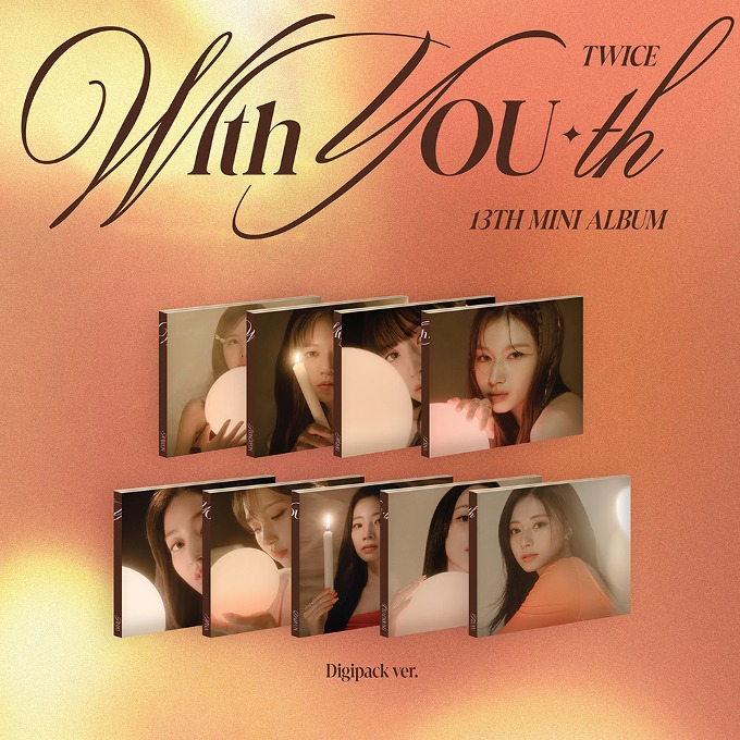 [SET] TWICE 13th Mini Album With YOU-th (Digipack ver.)